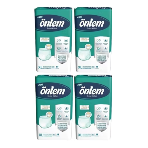Önlem Emici Külot XL 120 Adet Hasta Bezi