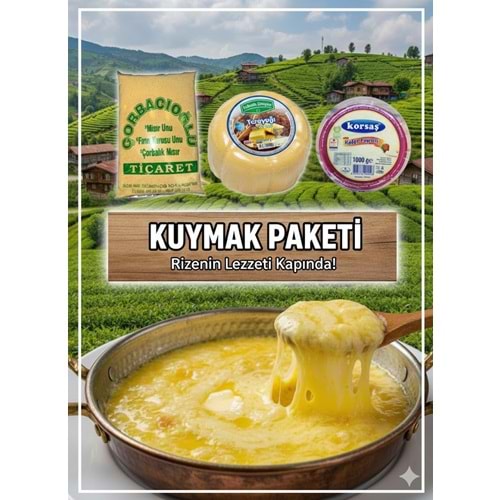 RİZE KUYMAK (MUHLAMA) PAKETİ