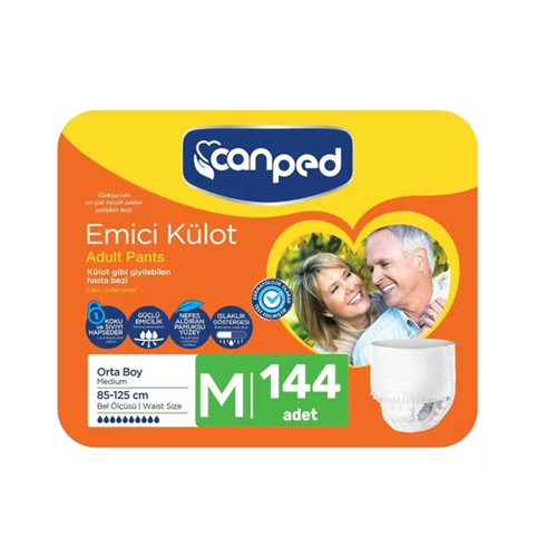 Canped 85-125 cm M Orta Beden 144 Adet Emici Külot