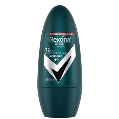 REXONA ROLL-ON ERKEK INSIVINLE BLAC WHITE 50 ML