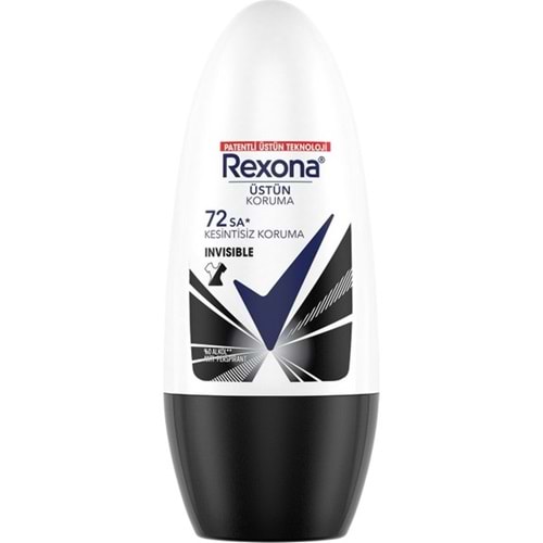 REXONA ROLL-ON KADIN İNSİBİBLE BLACK WHİTE 50 ML.