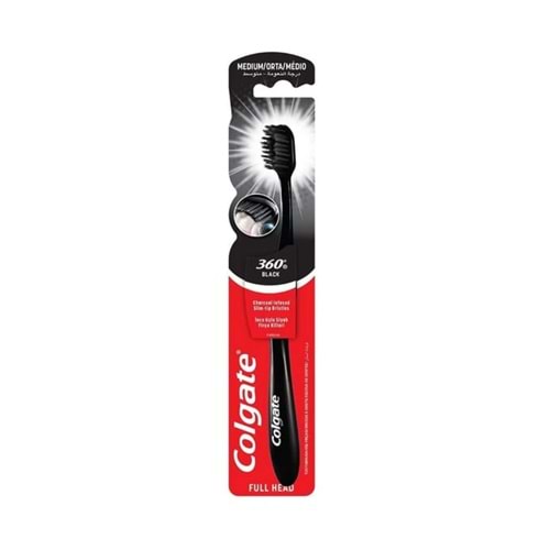 COLGATE 360 VISIBLE black SINGLE DİŞ FIRÇASI