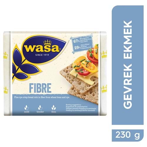 WASA GEVREK EKMEK LİFLİ 230 GR
