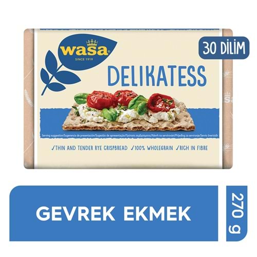 WASA GEVREK EKMEK LİGHT 270 GR GEVREK
