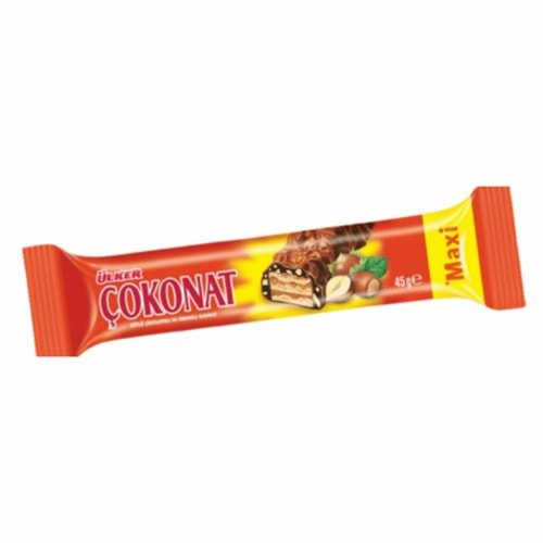 ÜLKER ÇOKONAT SÜTLÜ MAXİ GOFRET 45 GR
