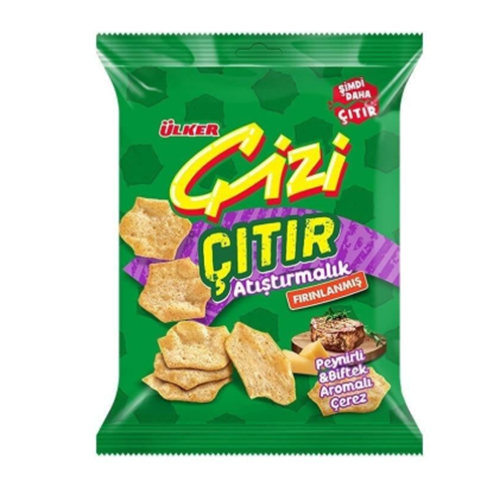 ÜLKER ÇİZİ ÇITIR PEYNİR BİFTEK 50 GR