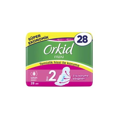ORKİD MAXİ DÖRTLÜ UZUN 28 Lİ