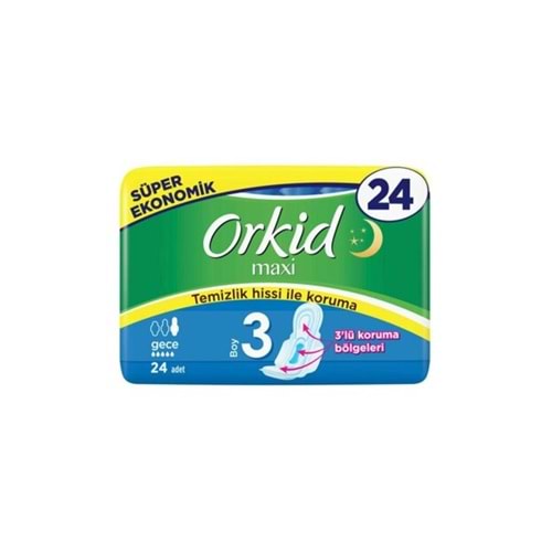 ORKİD MAXİ GECE DÖRTLÜ 24 LÜ