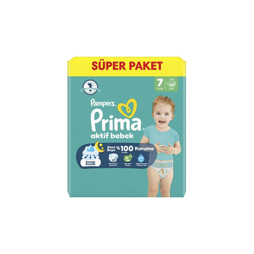 PRIMA ÇOCUK BEZİ ACT.FIRSAT 7 BEDEN 30 LU 15+kg