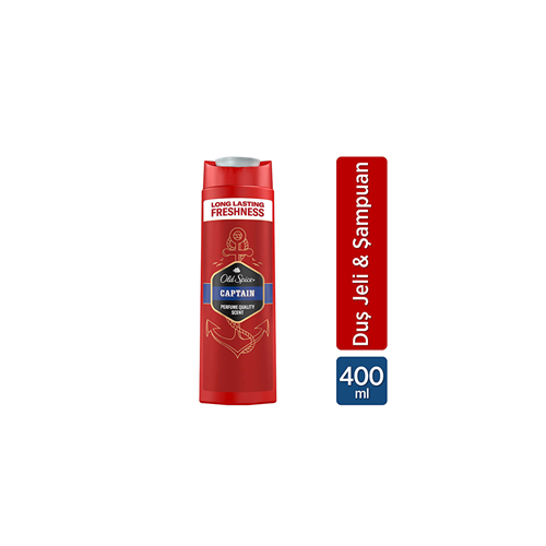 OLD SPİCE DUŞ JELİ CAPTAİN 400 ML