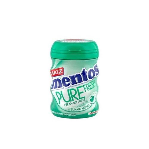 MENTOS PURE FRESH YEŞİL NANE 60 GR