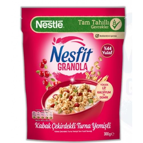 NESTLE NESFİT GRANOLA KABAK ÇEKİRDEKLİ 300GR