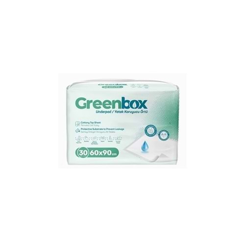 GREENBOX YATAK KORUYUCU ÖRTÜ 60*90 30 LU