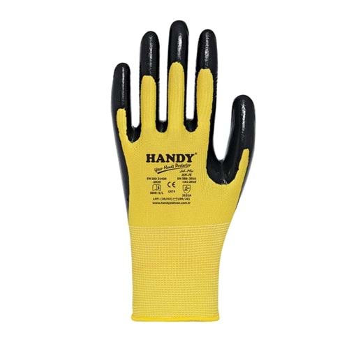HANDY ELDİVEN NİTRİL HN-16 NO:9 SARI