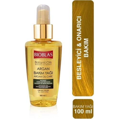 BIOBLAS ARGAN BAKIM YAĞI 100 ML