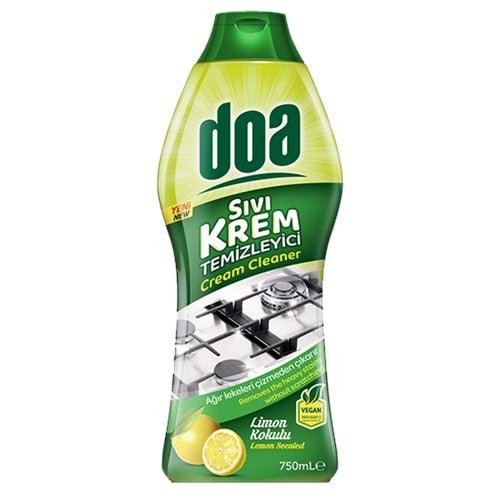 DOA SIVI KREM TEMİZLEYİCİ LİMON 750 ML