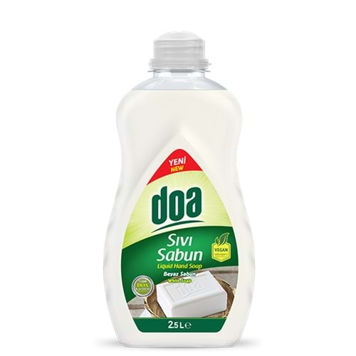 DOA SIVI SABUN 2,5 LT BEYAZ SABUN