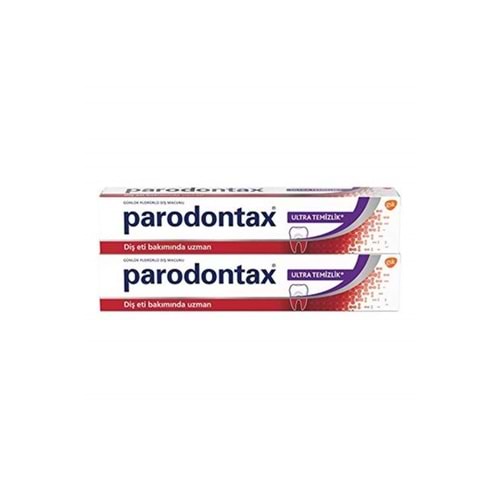 PARODONTAX 75ML+75ML BEYAZLATICI DİŞ MACUNU
