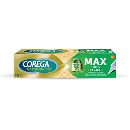 COREGA MAX TUTUŞ +FERAHLIK KREM 40 GR