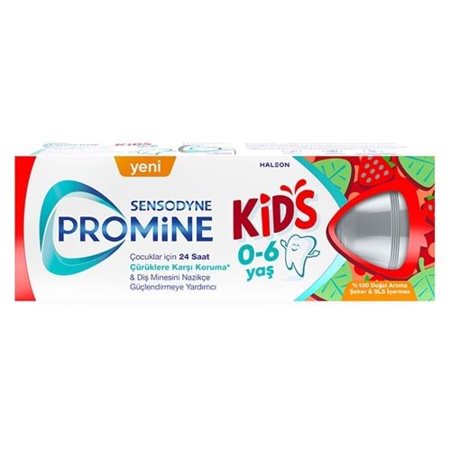 SENSODYNE 50ML promine ÇOCUK ÇİLEK 0-6 YAŞ