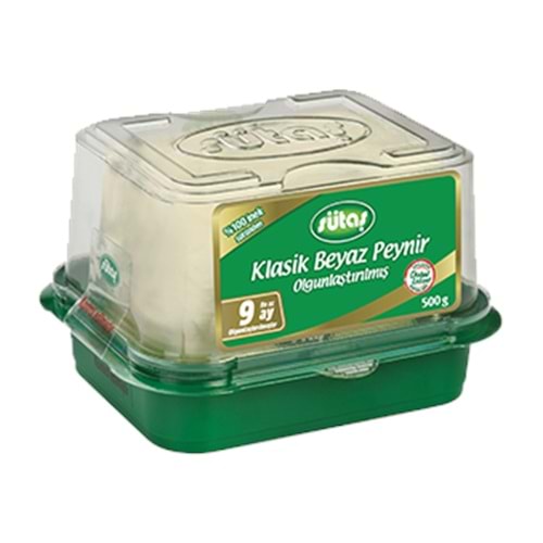 SÜTAŞ OLGUNLAŞTIRILMIŞ %100 İNEK BEYAZ PEYNİR 500 GR