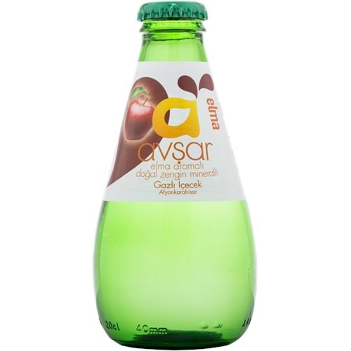 AVŞAR 200ML KIRMIZI ELMALI MADEN SUYU