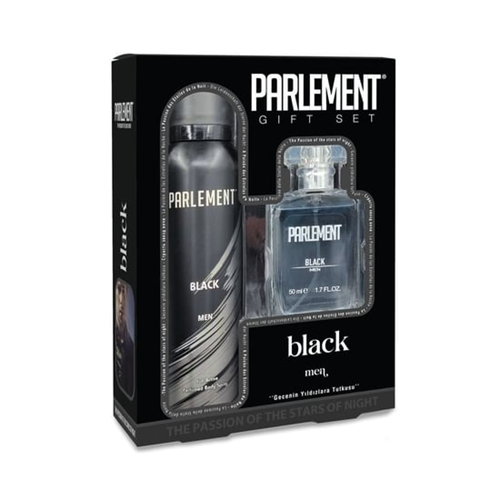 PARLEMENT KOFRE SET ERKEK BLACK 50ML EDP+ DEODORANT