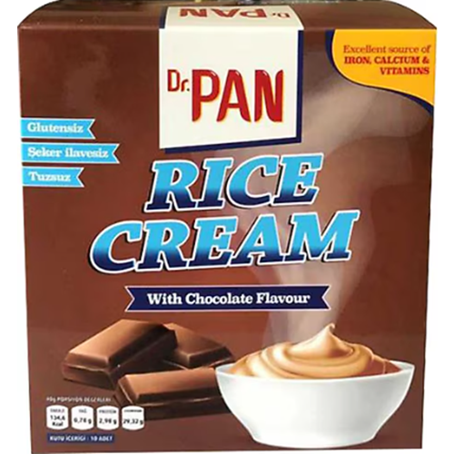 DR.PAN PİRİNÇ KREMASI ÇİKOLATA AROMALI 10 ŞASE