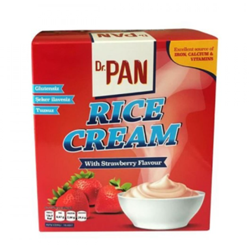 DR.PAN PİRİNÇ KREMASI ÇİLEK AROMALI 10 ŞASE
