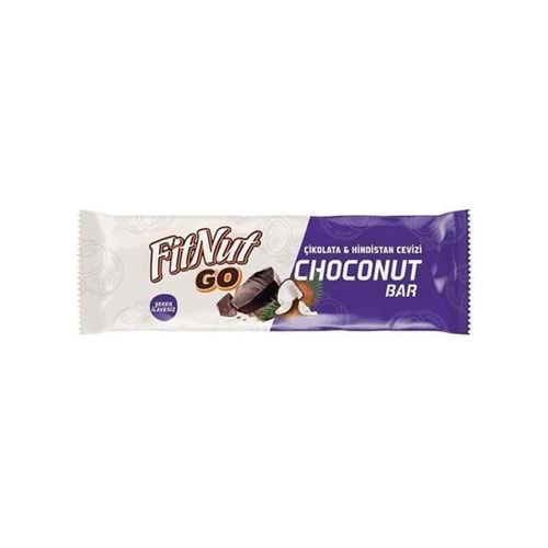 FİTNUT GO FISTIK PROTEİN BAR ÇİKOLATA HİNDİSTAN CEVİZİ 40G