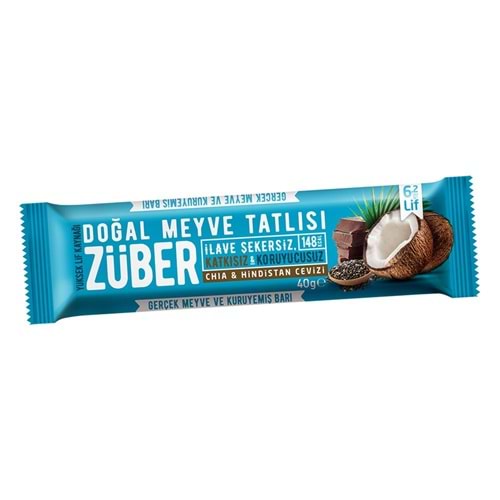 ZÜBER CHİA HİNDİSTAN CEVİZLİ 40GR