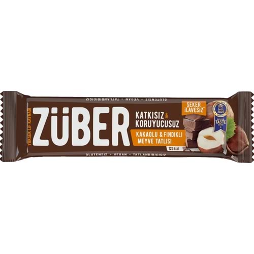 ZÜBER FINDIKLI KAKAOLU 40 GR