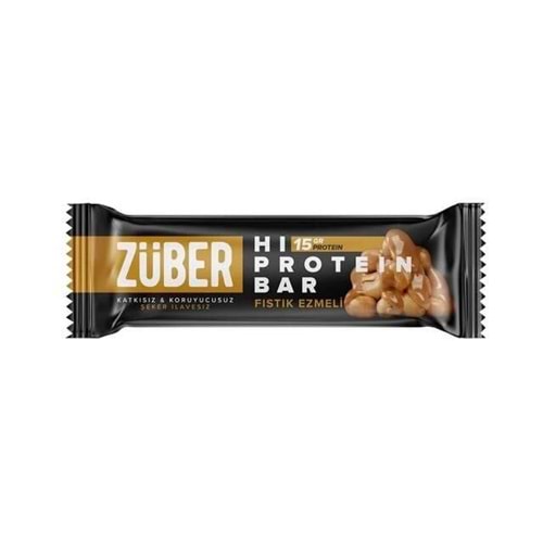 ZÜBER PROTEİN YER FISTIK EZMELİ 45 GR
