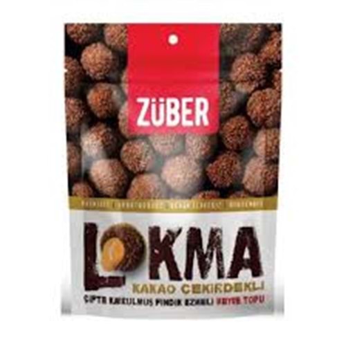 ZÜBER LOKMA KAKAOLU FINDIK EZMELİ 96 GR