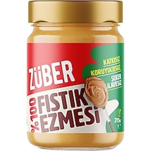 ZÜBER FISTIK EZMESİ 315 GR ORİJİNAL