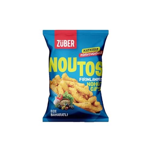 ZÜBER NOUTOS EGE BAHARATLI NOHUT CİPSİ 55 GR