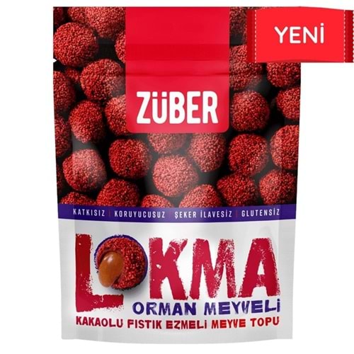 ZÜBER LOKMA ORMAN MEYVELİ 96 GR