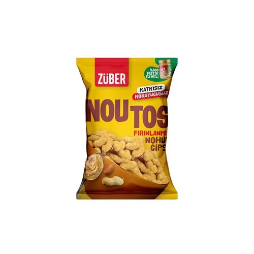 ZÜBER NOUTOS FISTIK EZMELİ NOHUT CİPSİ 55 GR
