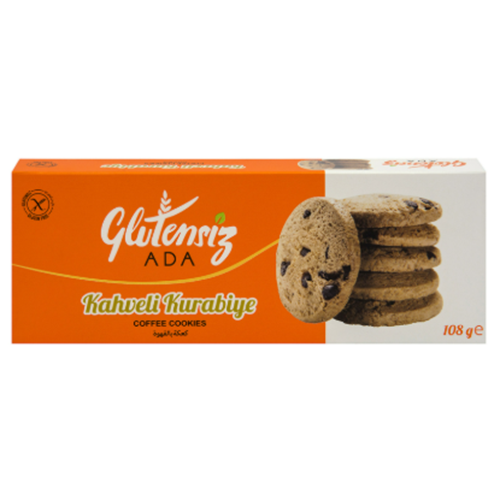 GLUTENSİZ ADA KAHVELİ KURABİYE 108 GR