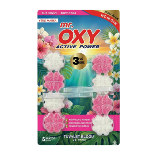 MR.OXY WC BLOK-TROPİK ESİNTİ 2*50