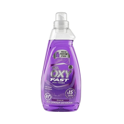 Mr.Oxy Fast Sıvı Deterjan Siyahlar 1480 ml