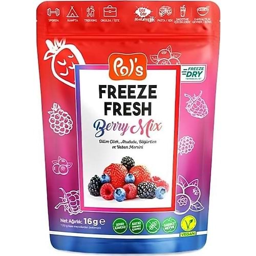POLS FREEZE BERRY MIX 16GR
