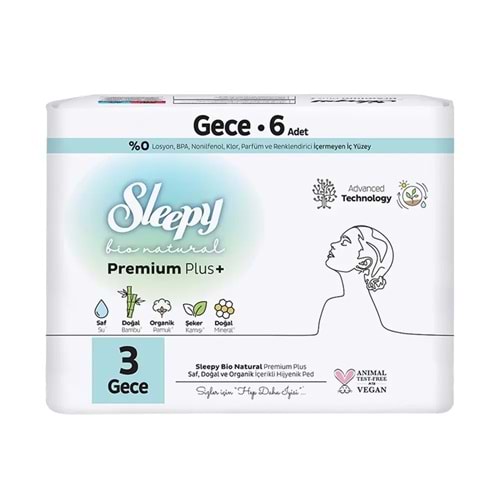 SLEEPY BİO NATUREL STANDART GECE 6*24