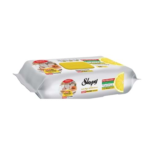 SLEEPY MUTFAK HAVLUSU LİMON 50 Lİ
