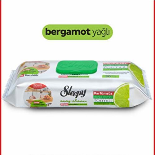 SLEEPY MUTFAK HAVLUSU BERGAMOT 50 Lİ