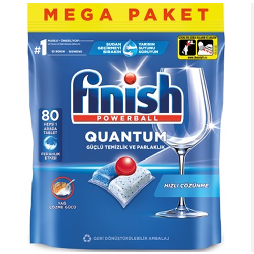 FİNİSH QUANTUM ÖZEL SERİ 80 Lİ BULAŞIK MAKİNE TABLETİ