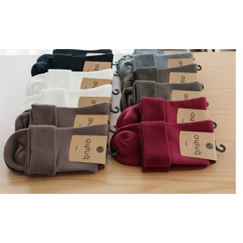 Aytuğ Kadın Soket Havlu Çorap Kaydırmaz Dikişsiz Pamuklu Asorti 36-40 AYTUG44290