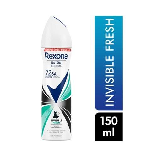 REXONA DEO KADIN İNSİBLE FRESH DEEP 150 ML