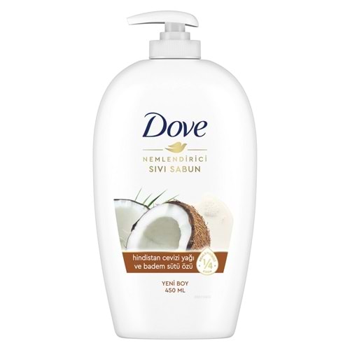 DOVE SIVI SABUN HİNDİSTAN CEVİZİ 450 ML