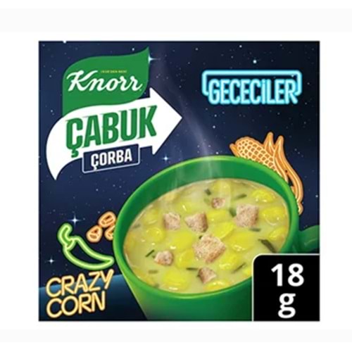 Knorr Çabuk Çorba Crazy Corn 18G